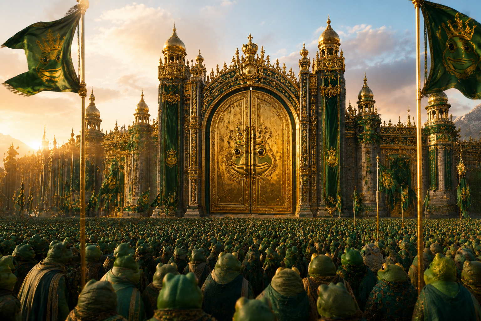 SultanPepe golden gates